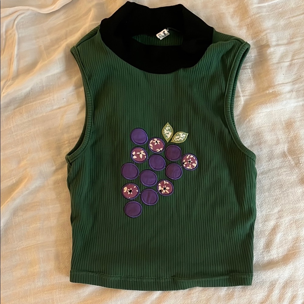 Fashion Brand Company Grapes Tencel Mock Neck Tanm